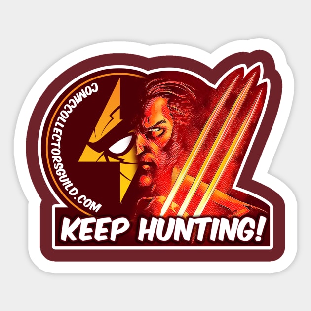 CCG Wolvie Sticker by Comic Collectors Guild 